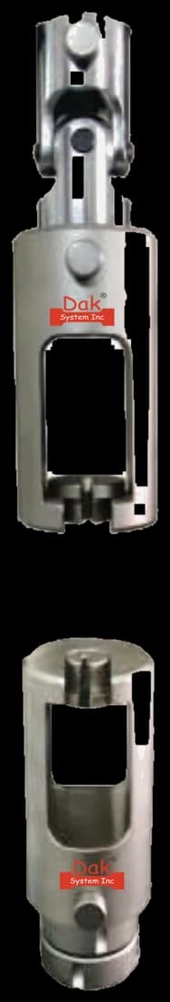 Chuck grips for small round metal dumb-bell specimens