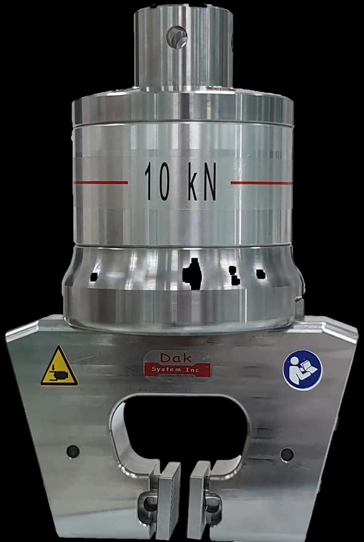 10 kN pneumatic vice action grip