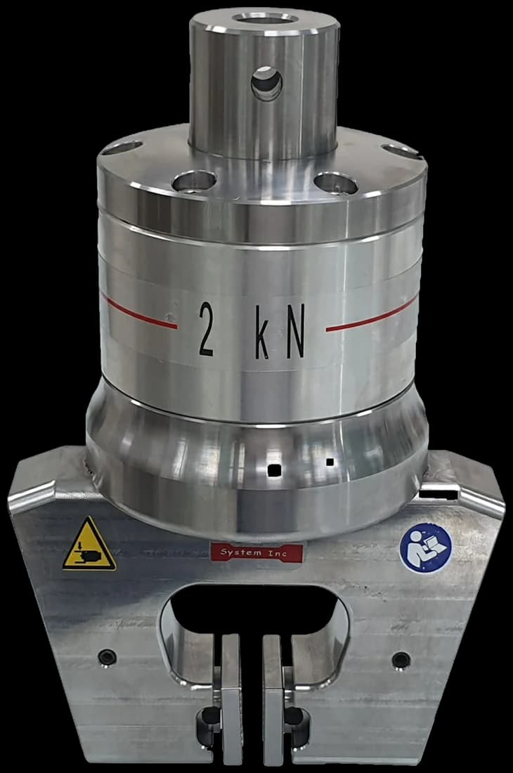 2 kN pneumatic vice action grip